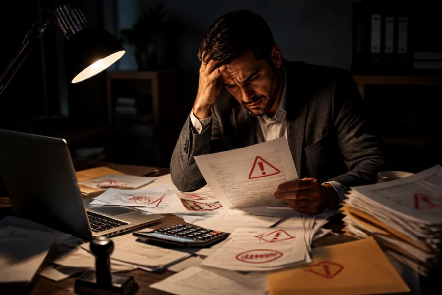 پیامدهای عدم ارسال اظهارنامه مالیاتی