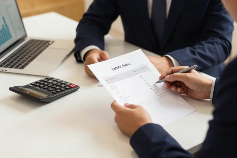 ثبت حسابداری مالیات بر ارزش افزوده فروش